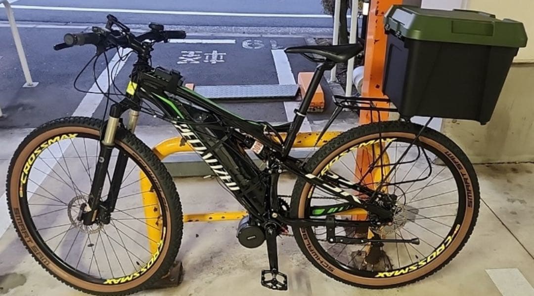 SPECIALIZED & HONDAクロスバイク29インチ ブラック/グリーン