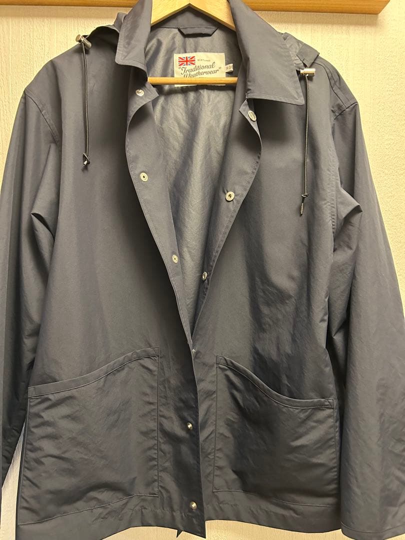 トラディショナルウェザーウェア　ウェーバリー　パッカブルナイロンコート　Lサイズ