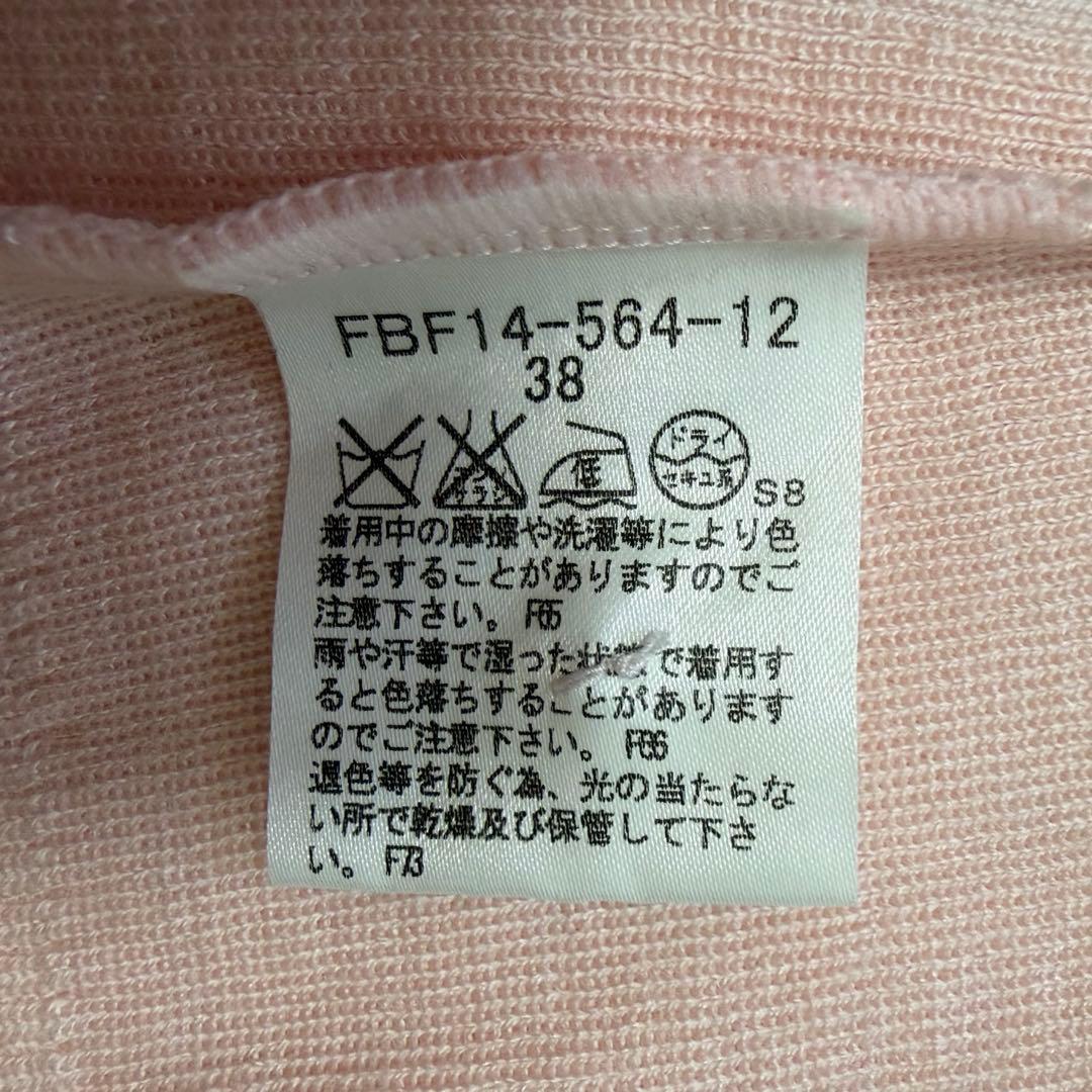 美品♡バーバリー　セーター　ニット　ウール混　薄手　ホースロゴ刺繍　チェック　M