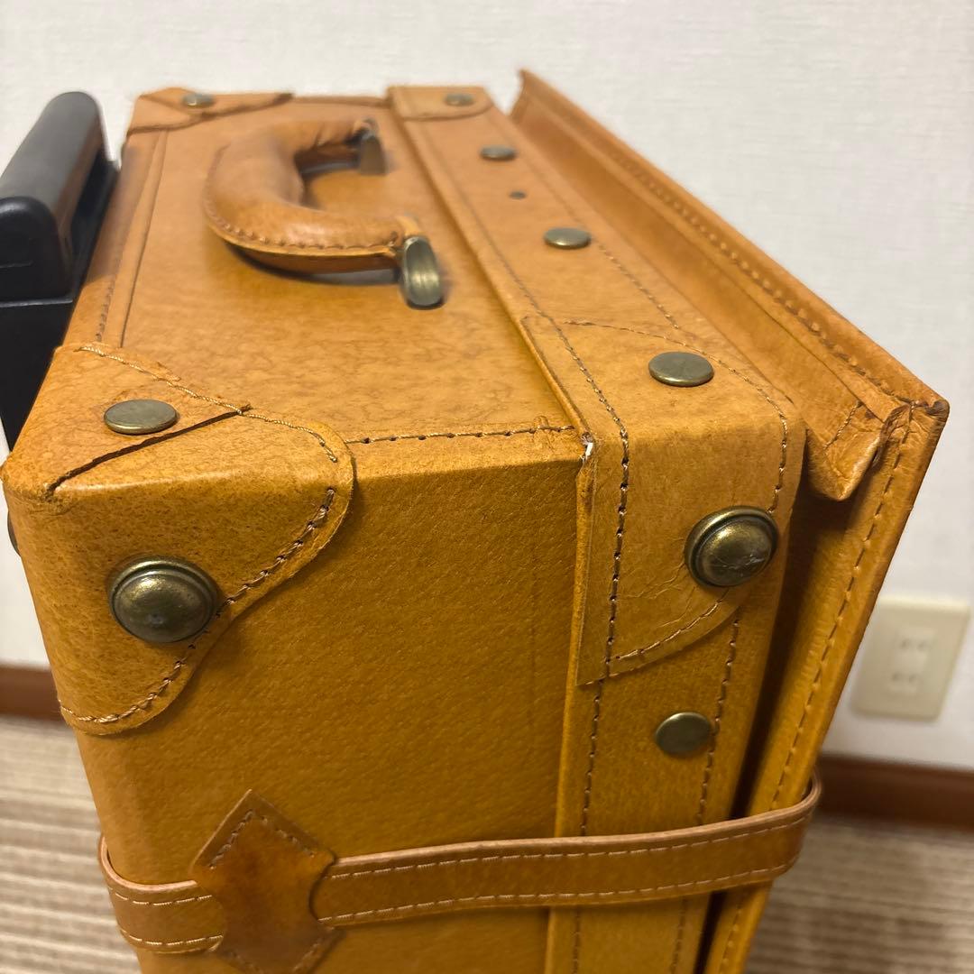 【良品】 ユーラシアトランク シフレ キャリーバッグ トランク キャメル　袋付き