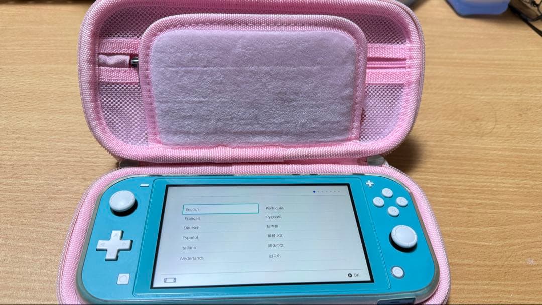 Nintendo Switch Lite ターコイズ ケース付き