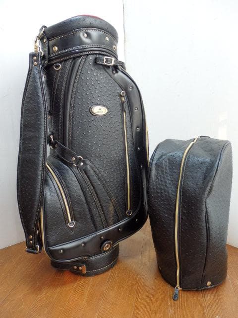 ◆美品：重厚：つるや・高級モデルキャデイバック・アクセル（AXEL)◆