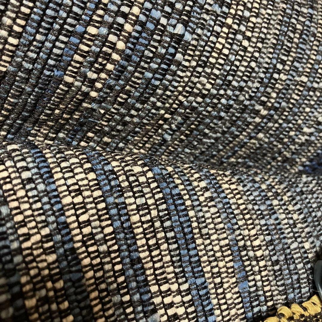 裂織の豪華なコート