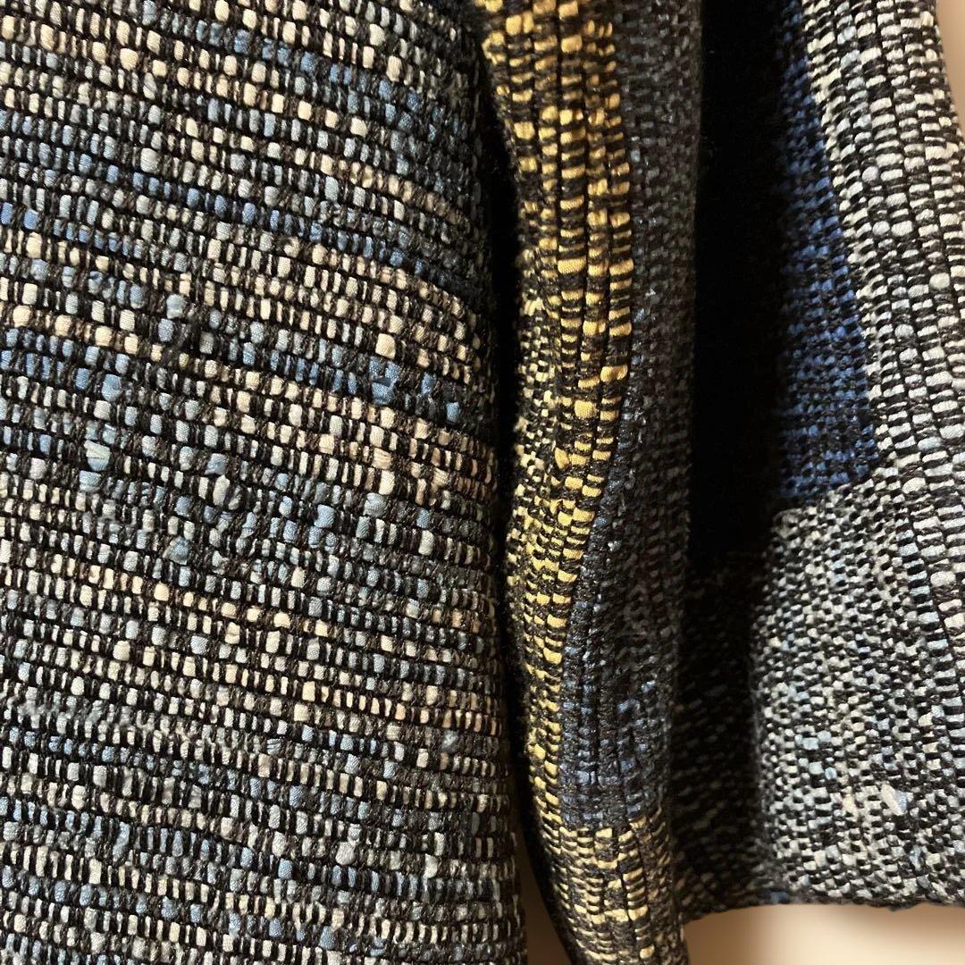 裂織の豪華なコート