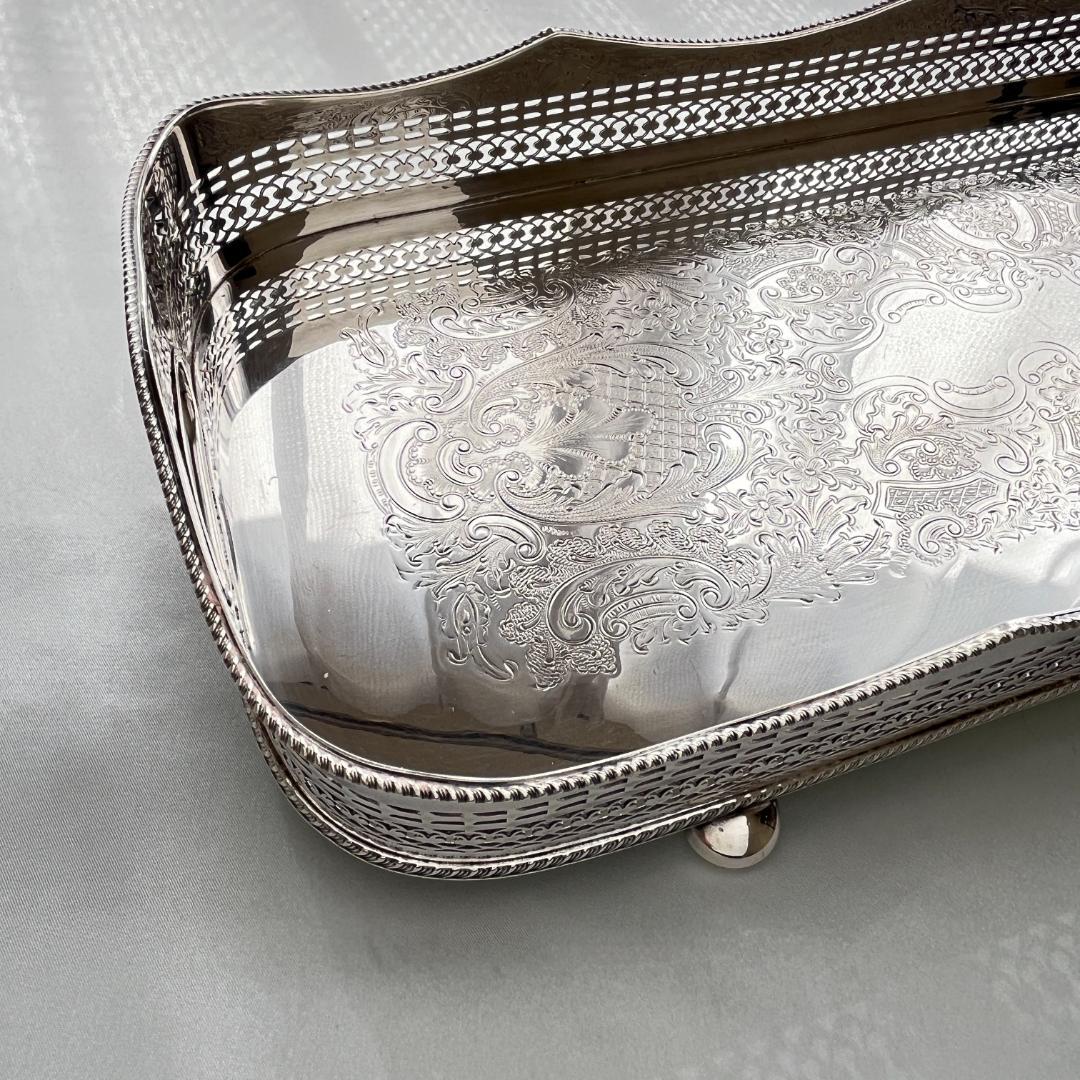 【Mappin Webb】 ギャラリートレー 49cm ロングタイプ 大型