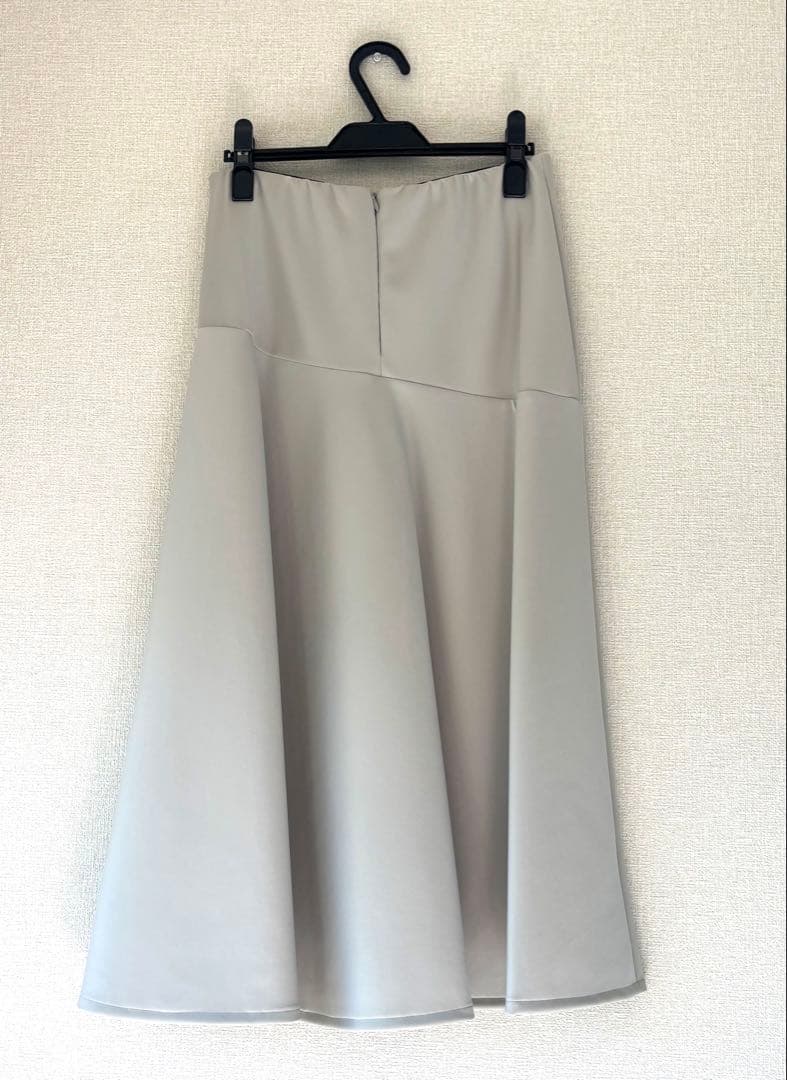 LOUSTIC バイアスフレアスカート シルバーグレー