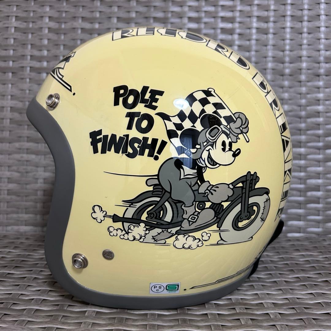 Buco ミッキーマウス ジェットヘルメット Mサイズ相当