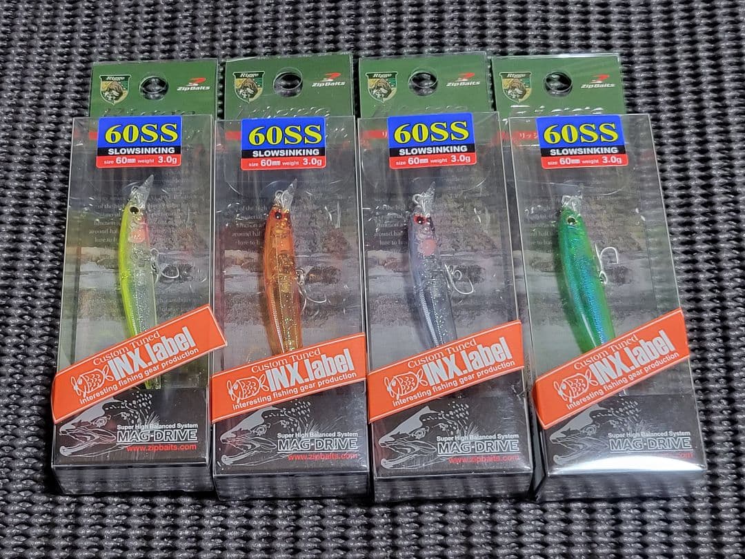 リッジスリム60ss　インクスレーベル　限定カラー　全4種　新品未開封品