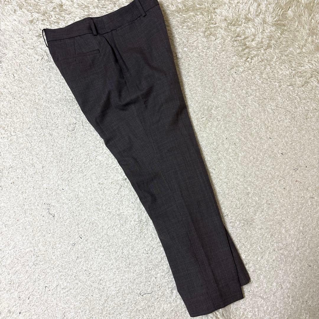 極美品　洗えるキレイスーツ 360°キレイ パンツ　セットアップ 茶