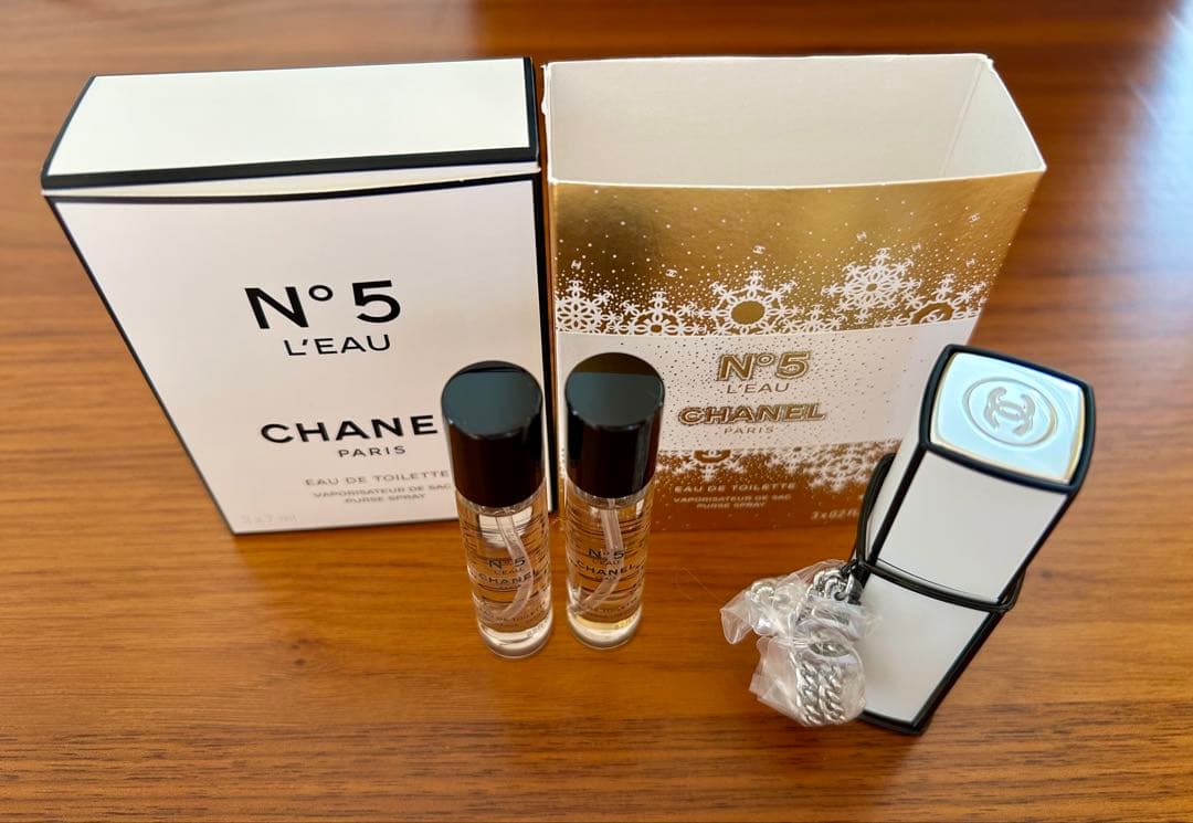 きなこCHANEL 5番N°5 L'EAU オードトワレ 3本セット