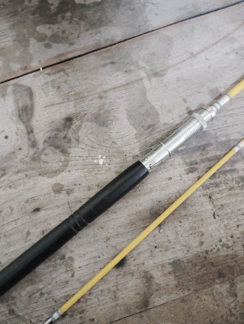 strong オールド　5.3ft　スピニング　ロッド　グラス