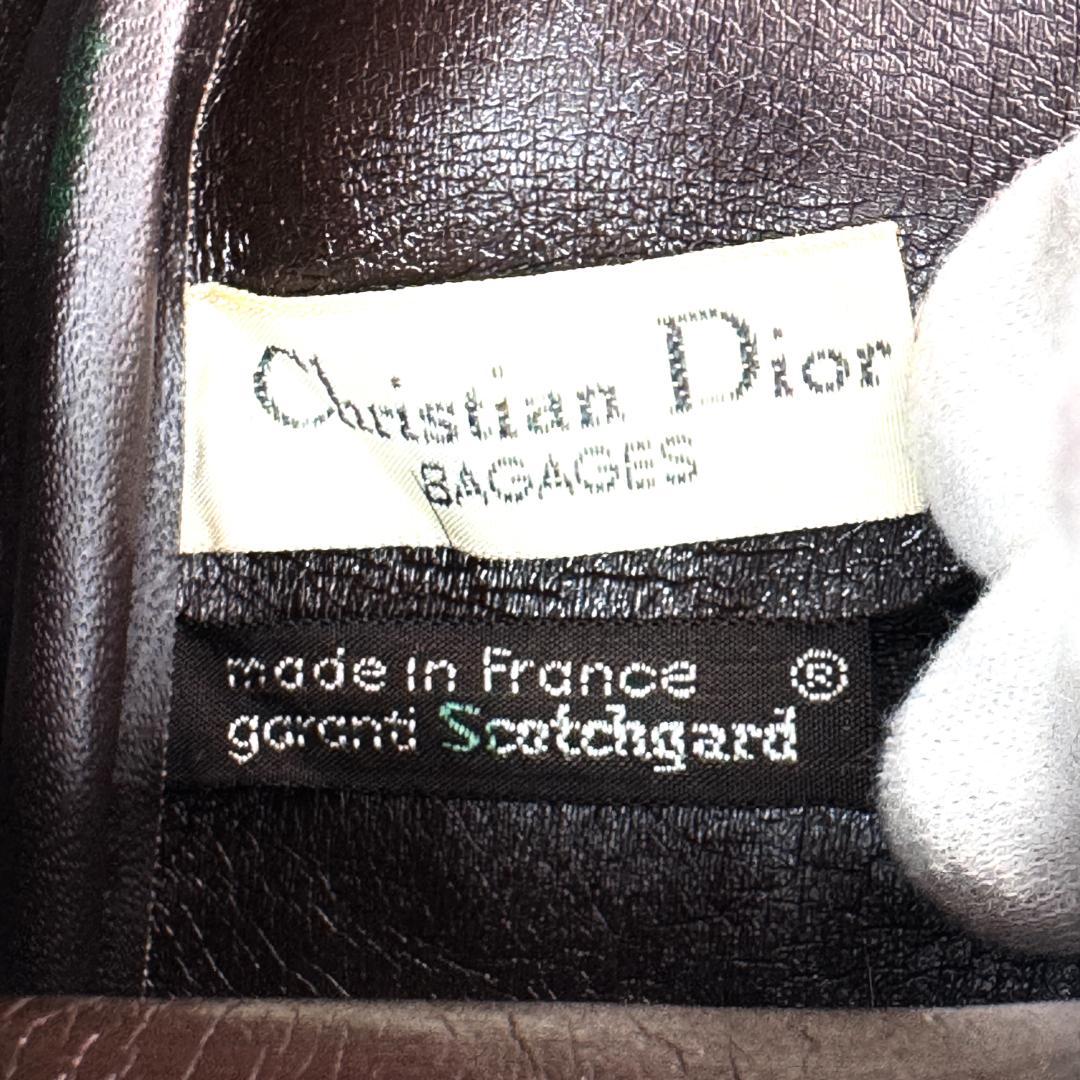 【美品】 Christian Dior トロッター キャンバス ボストンバッグ