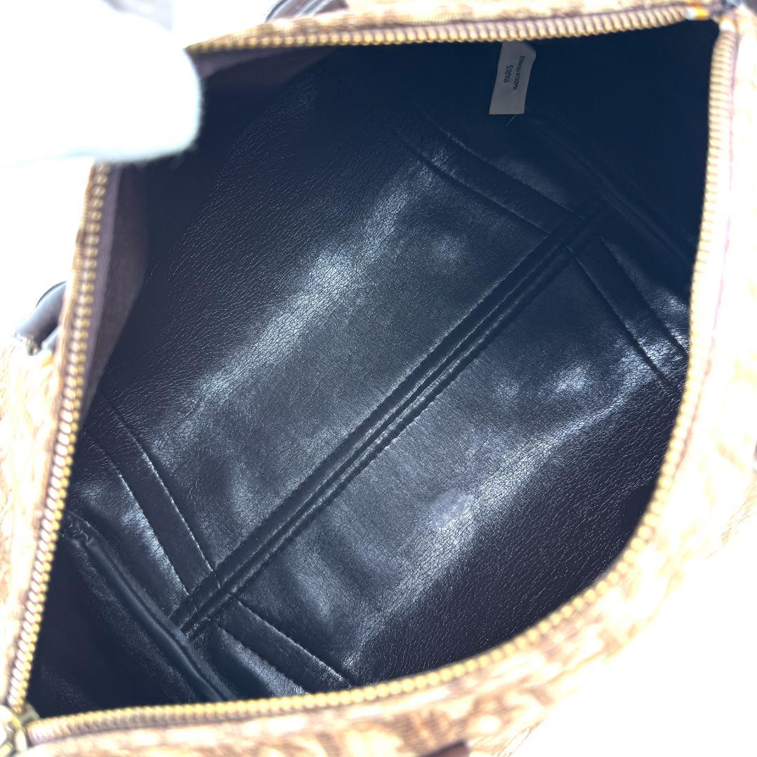 【美品】 Christian Dior トロッター キャンバス ボストンバッグ