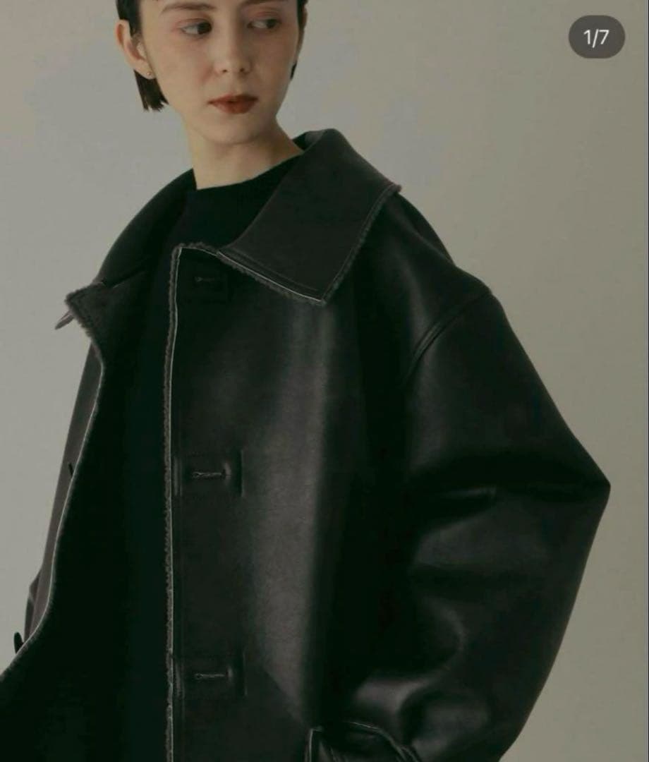 THINKFUR Bonding Flight Jacket ダークブラウン