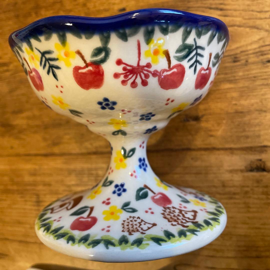 新品VENAポーランドポタリー可愛い大渋滞！ハリネズミの親子はりねずみ3点セット