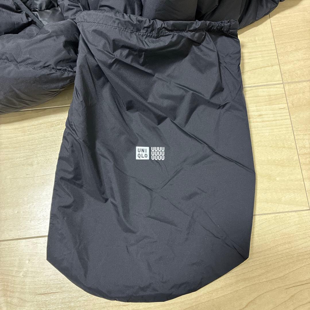 新品 ユニクロ ユー ウルトラライトダウンコート＋ XL 黒 収納袋付き
