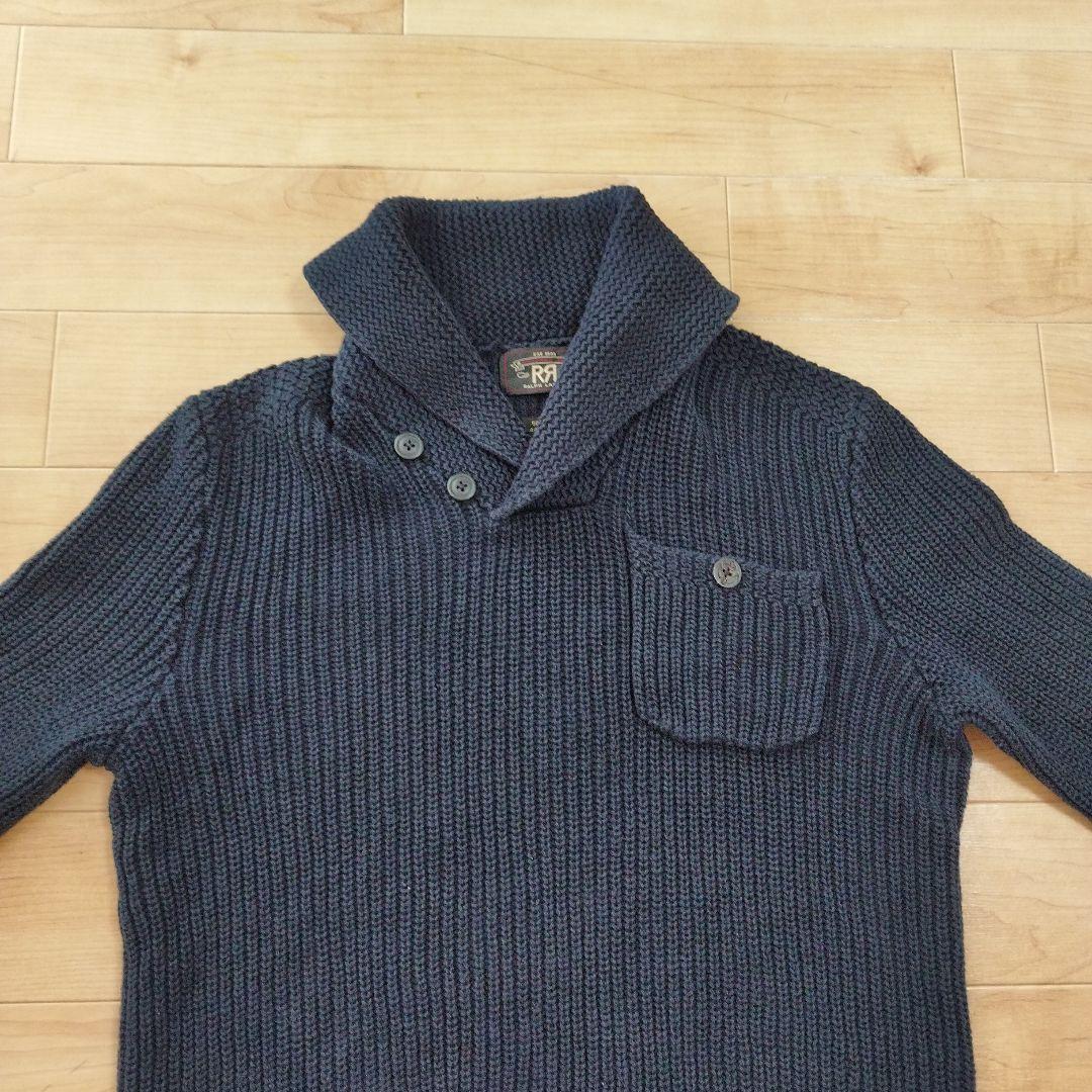 【41※】RRL ダブルアールエル ネイビー　S