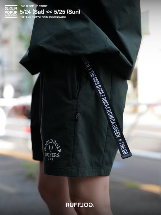 【限定】ゴールドゴルフロッカーズ 上下セットアップ＆ソックス カーキ XL