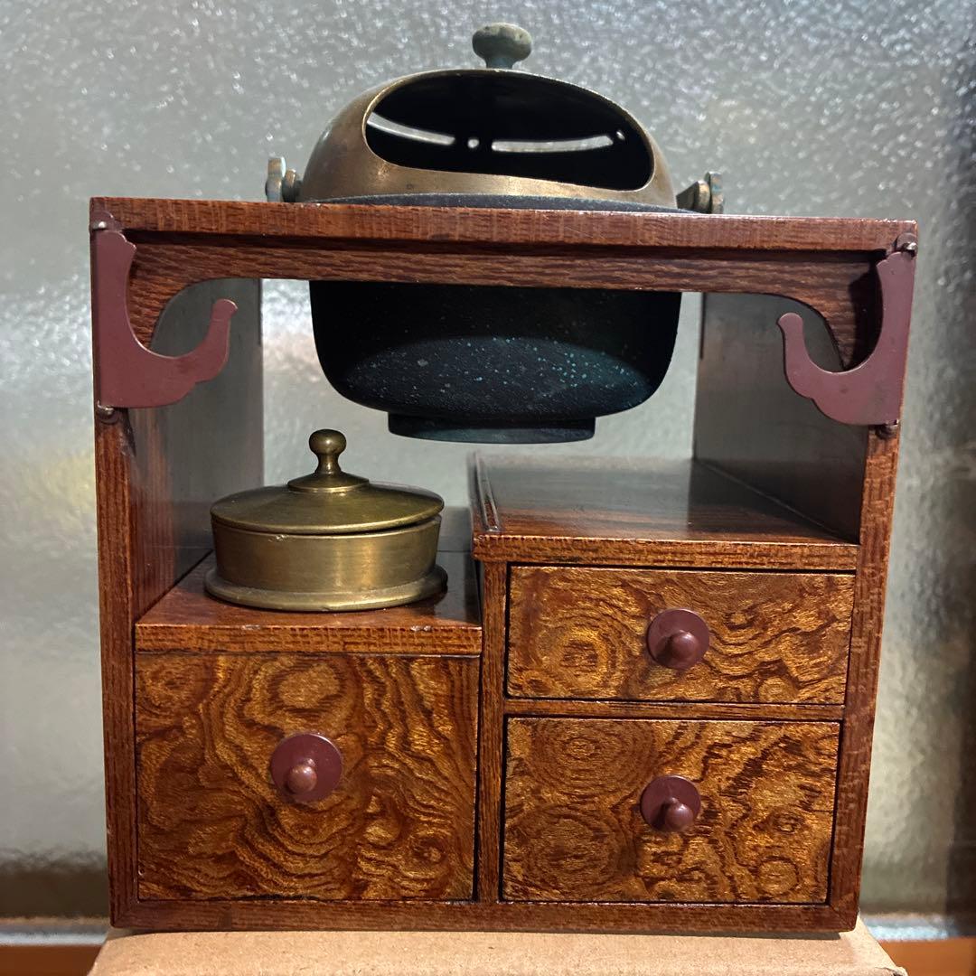 煙草盆　アンティークインテリア