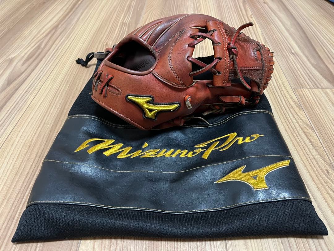 【値引き可能】ミズノプロ 軟式内野手用 オーダーグラブ