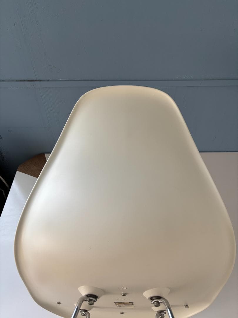 イームズ/Eamesシェルチェア ホワイト×オレンジ C
