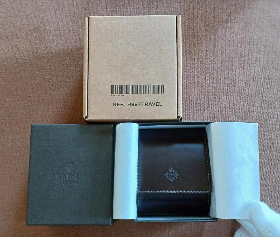 【美品】パテック フィリップ ウォッチ レザーケース H997.Travel