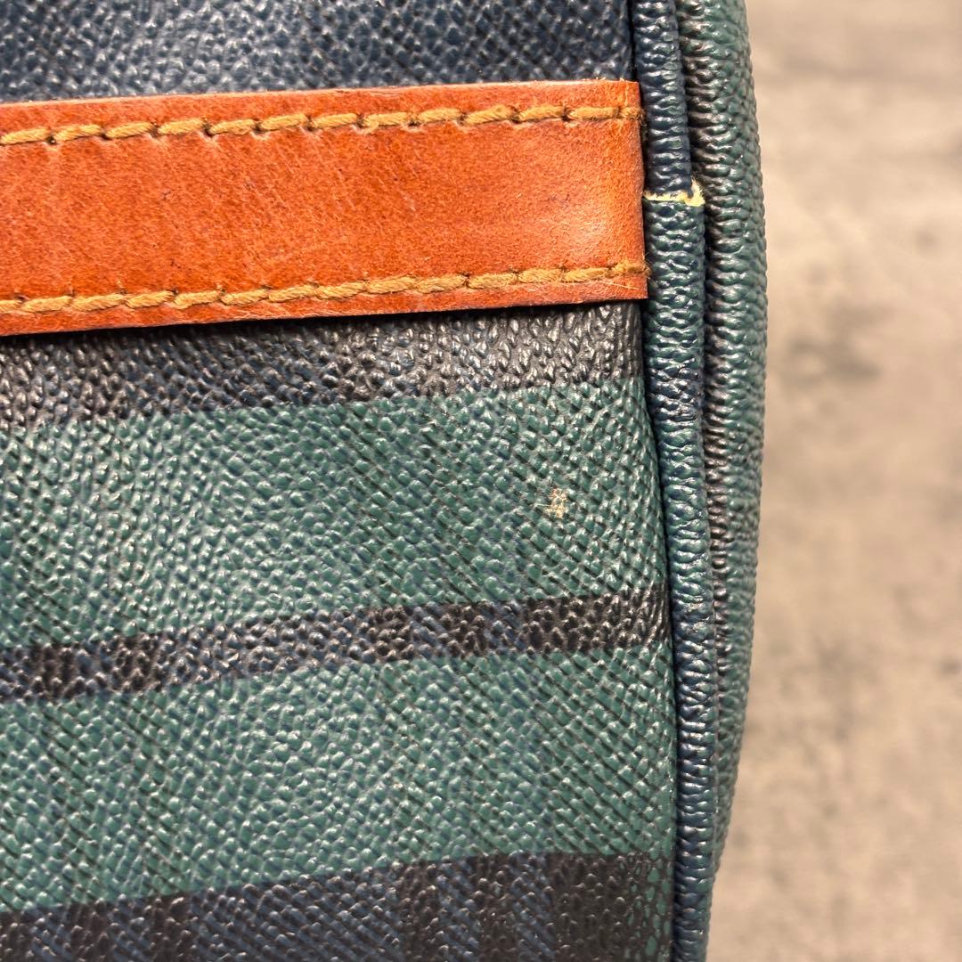 【美品】ラルフローレン ミニボストンバッグ ビンテージ PVC 付属品有