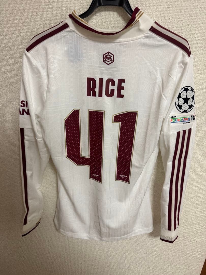 た*ぷ様 【新品】ライス ユニフォーム 長袖 アーセナル 新品タグ付き