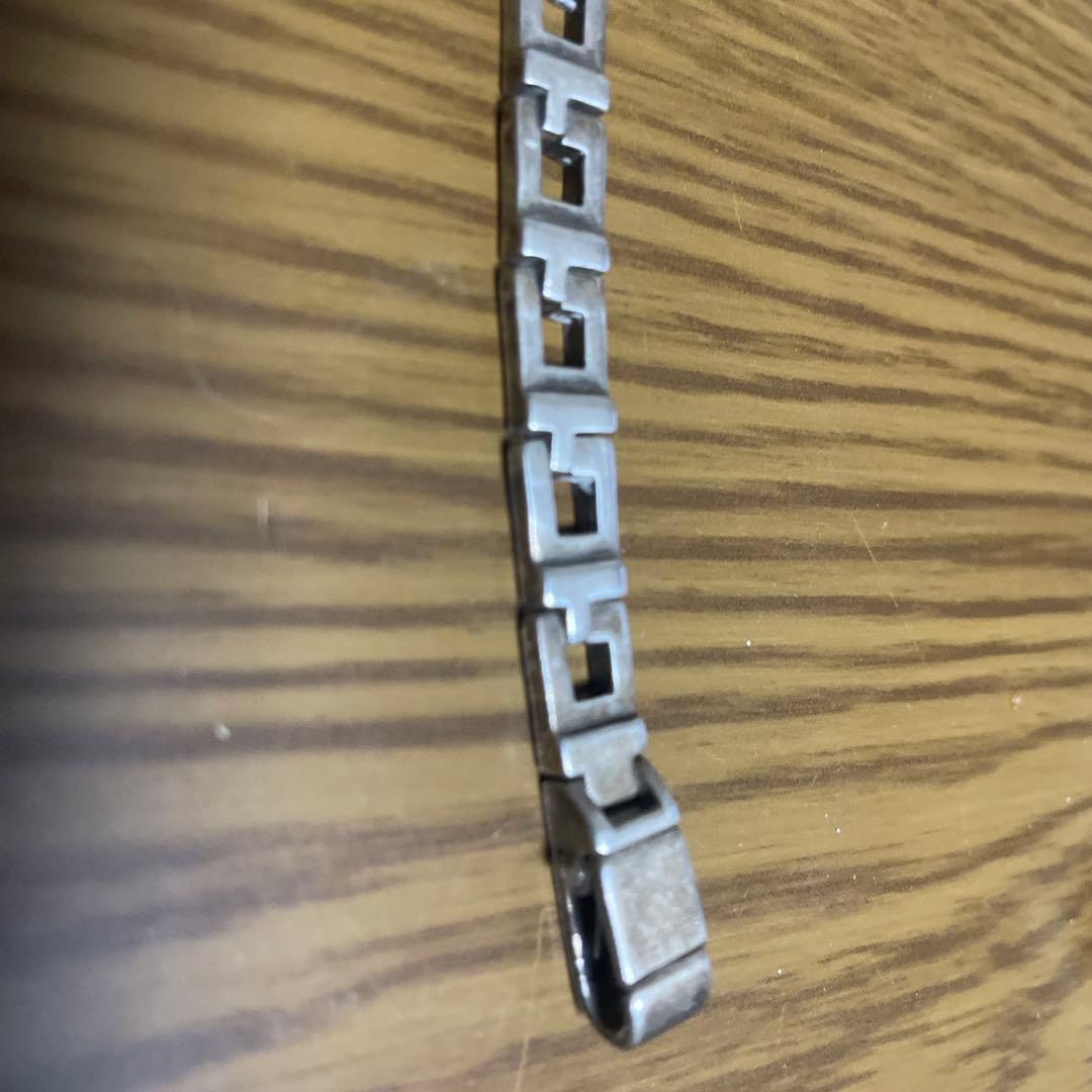 GUCCI ブレスレット　シルバーリンクチェーンブレスレット