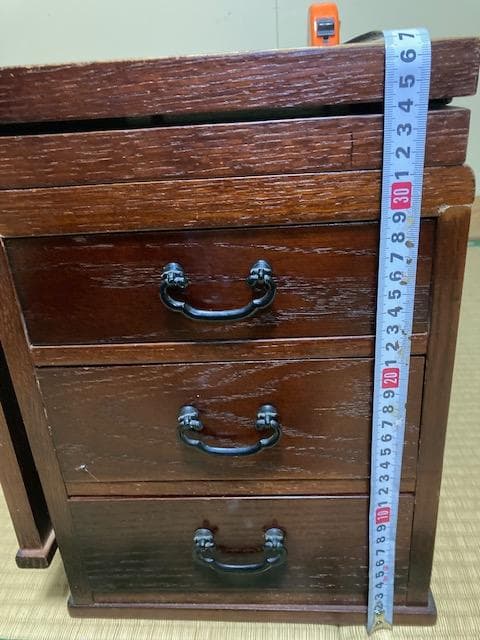 昭和レトロな木製折りたたみ座卓