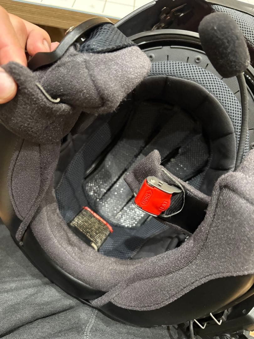 【格安美品】SHOEI システムヘルメット　 インカムM1-S pro^ ^