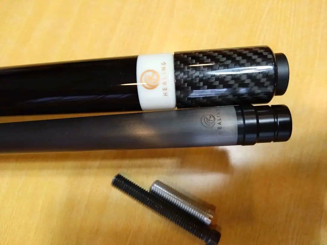 OK healing カーボンシャフト ビリヤードキュー ラジアル 美品！