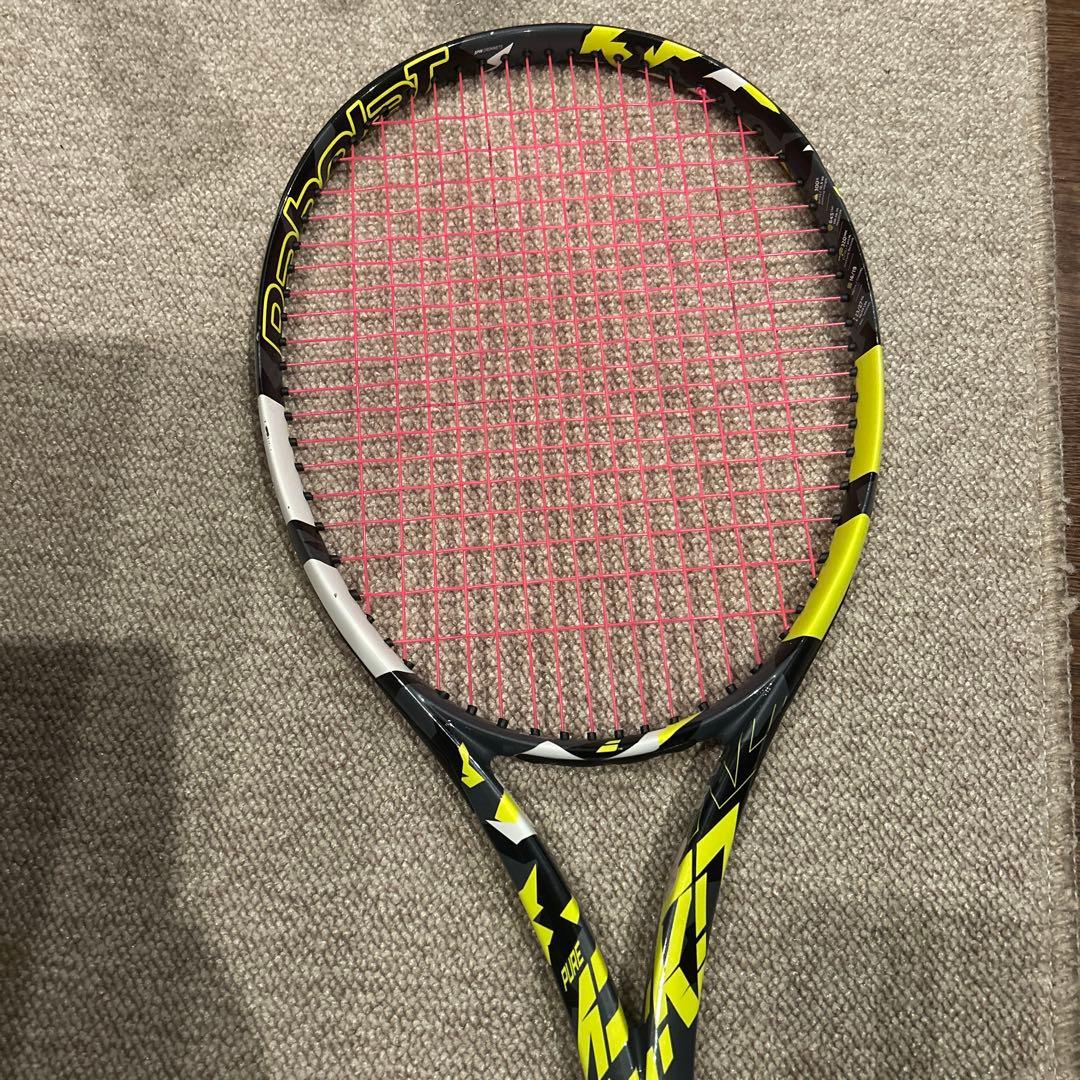 Babolat ピュアAEROテニスラケット 黒/黄