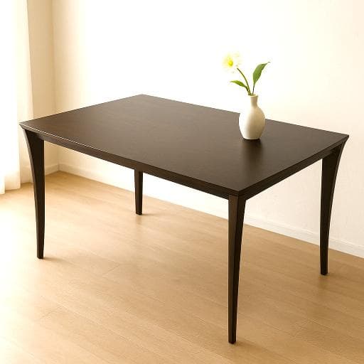 karimoku ダイニングテーブル 150×90cm ビニールマット付