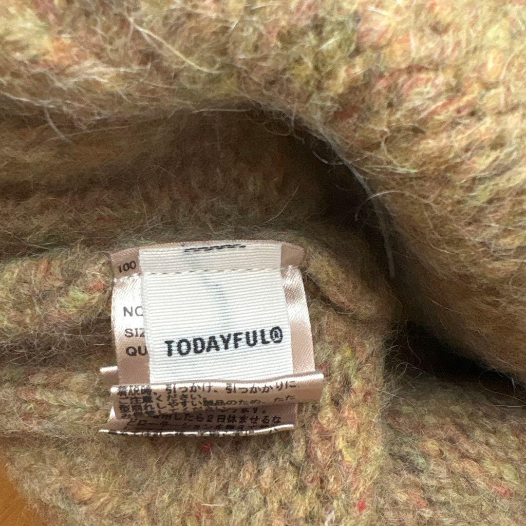 TODAYFUL Brushed Knit Cardigan トゥデイフル