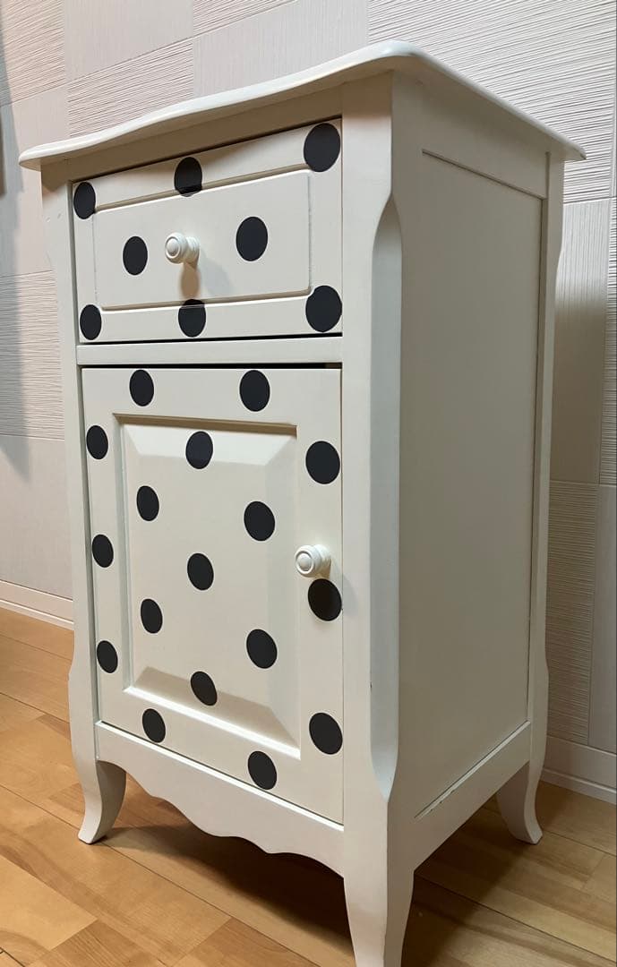 フランフラン　キャビネット　ドット