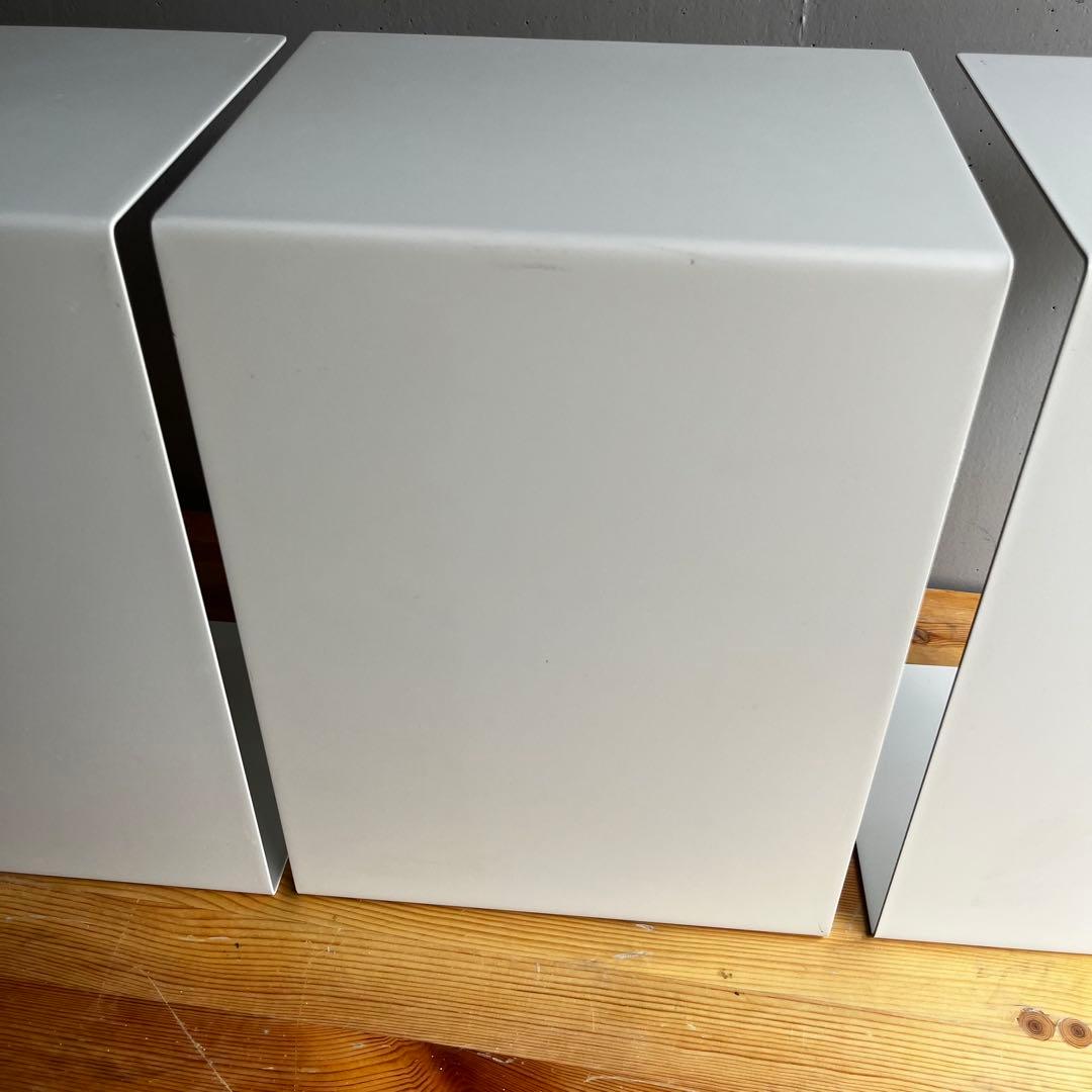 美品★無印 スタッキングシェルフ・コの字棚３個セット