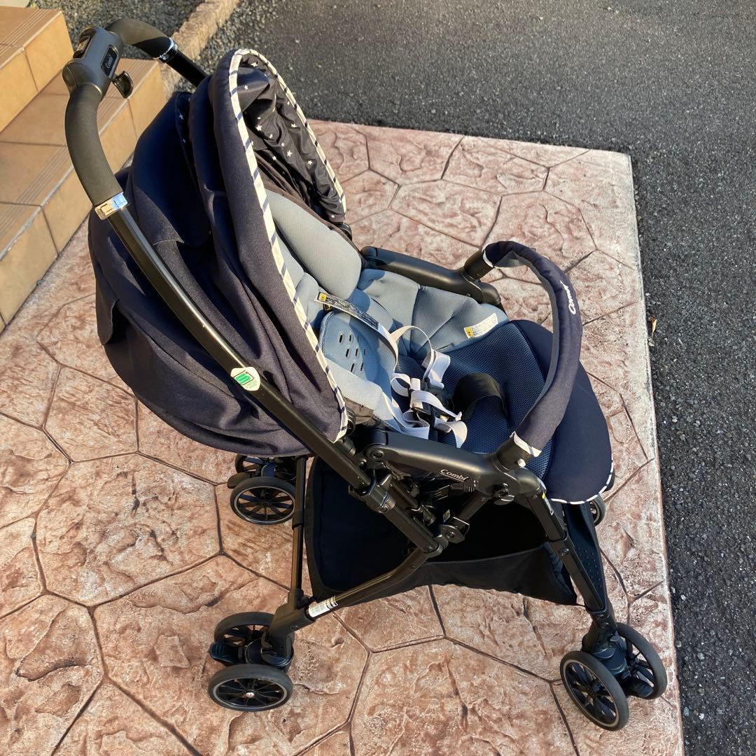 【ベビーカー】コンビ スゴカルα 4キャスLightエッグショックHS