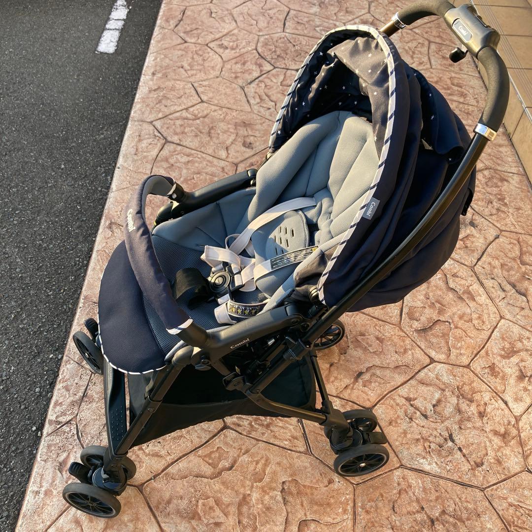 【ベビーカー】コンビ スゴカルα 4キャスLightエッグショックHS