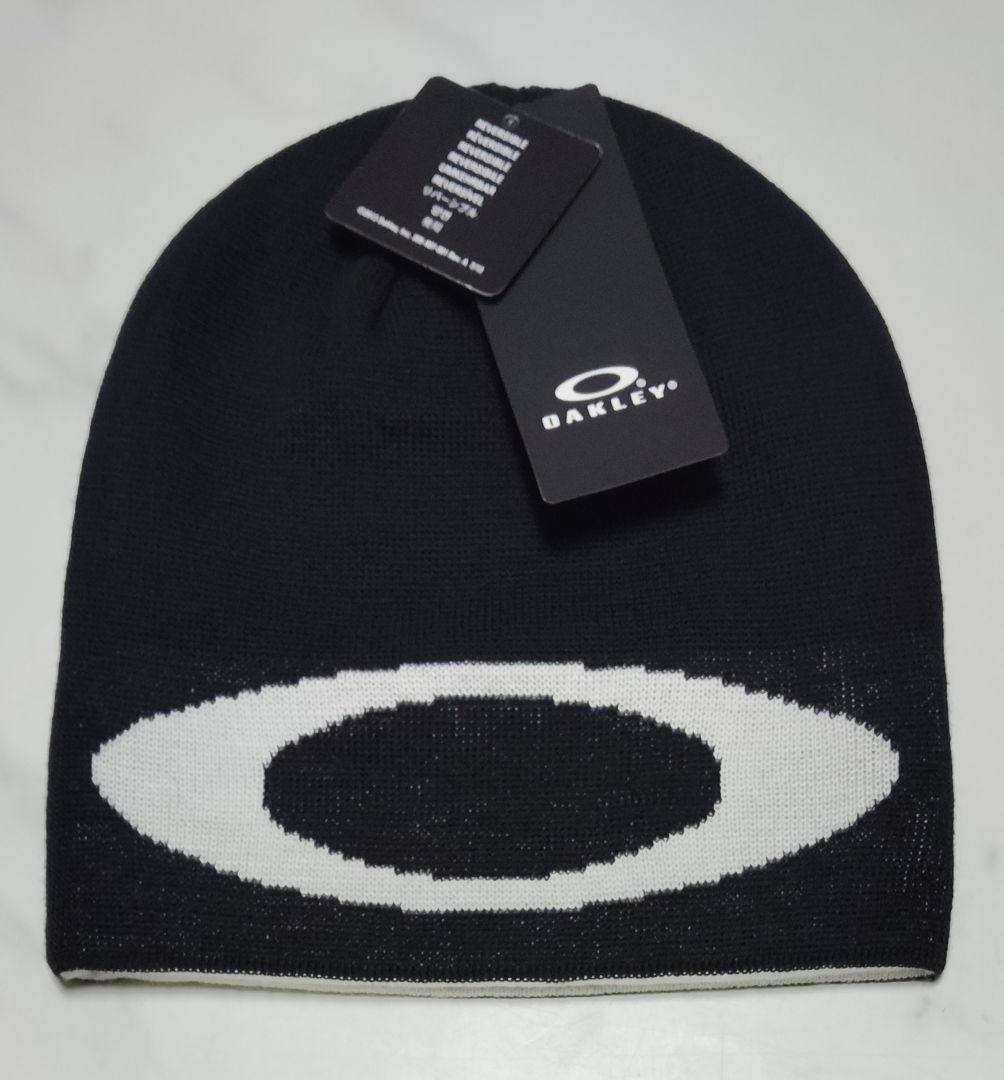 OAKLEY リバーシブル ビーニー ニット帽 ニットキャップ オークリー