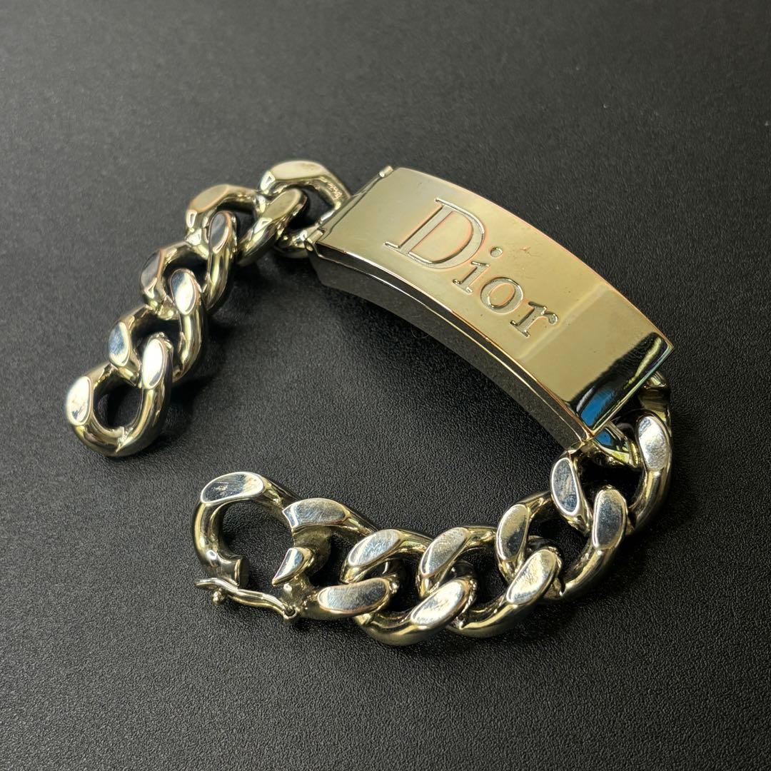 美品 DIOR ゴルメット リップグロス シルバー ブレスレット