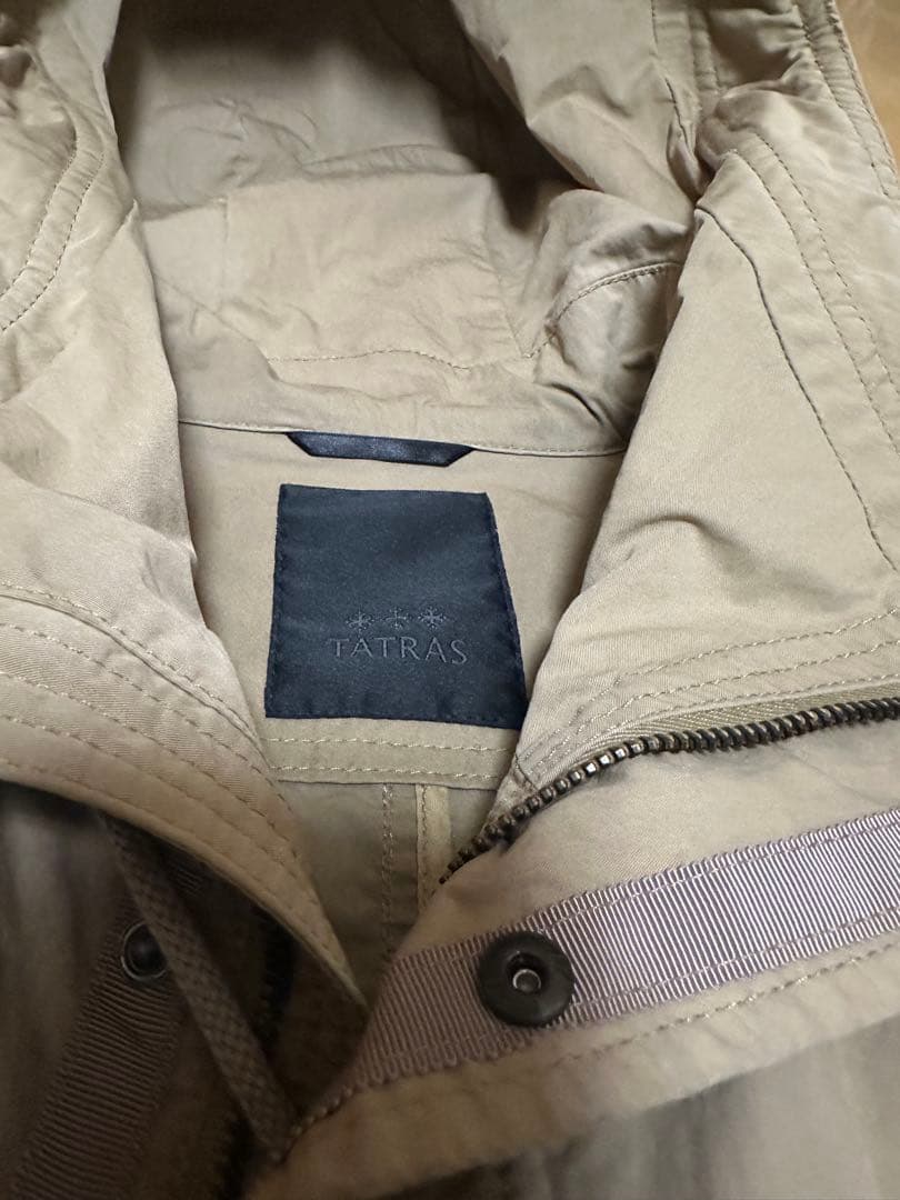 TATRAS ベージュ フード付きジャケット