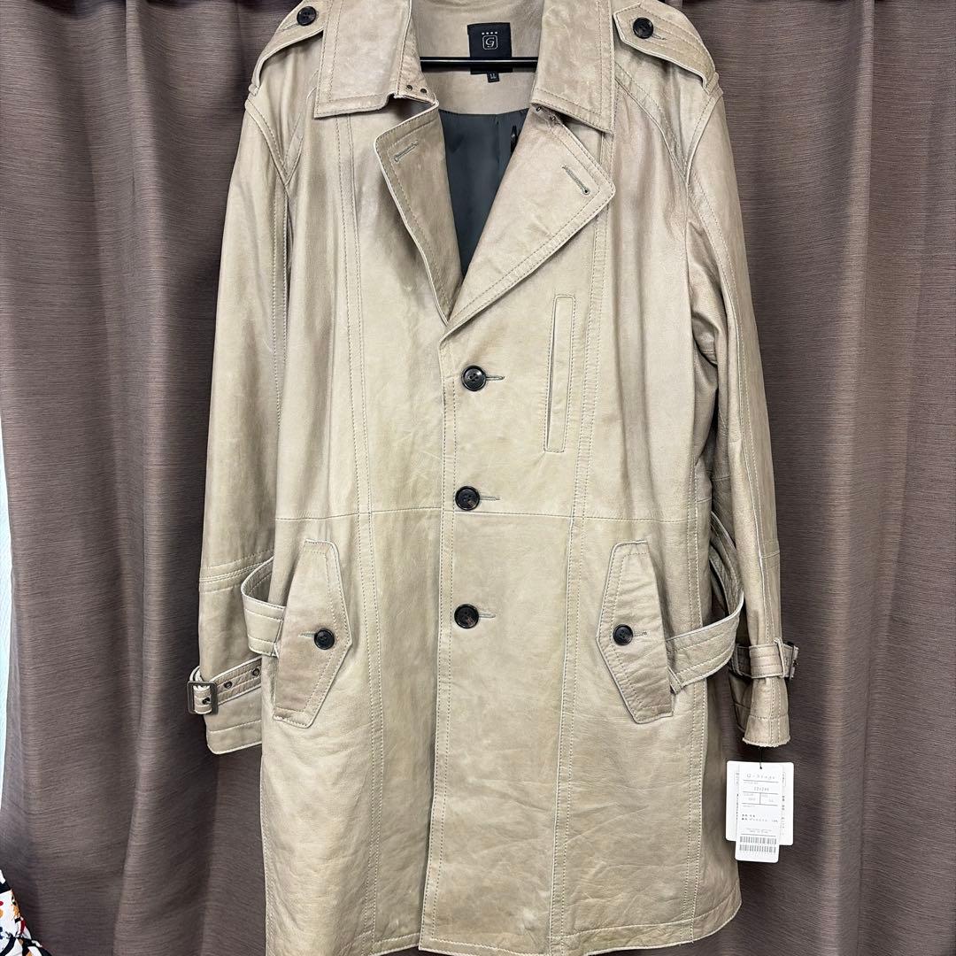 G-Stage ジーステージ 羊革 ラムレザー トレンチコート XLサイズ