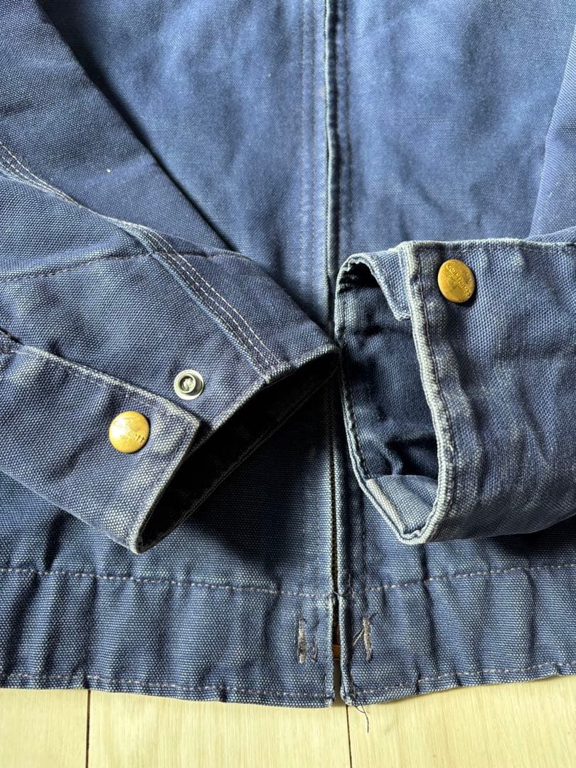 カーハート　デトロイトジャケット　ネイビー　M 米国製　stussy 元ネタ
