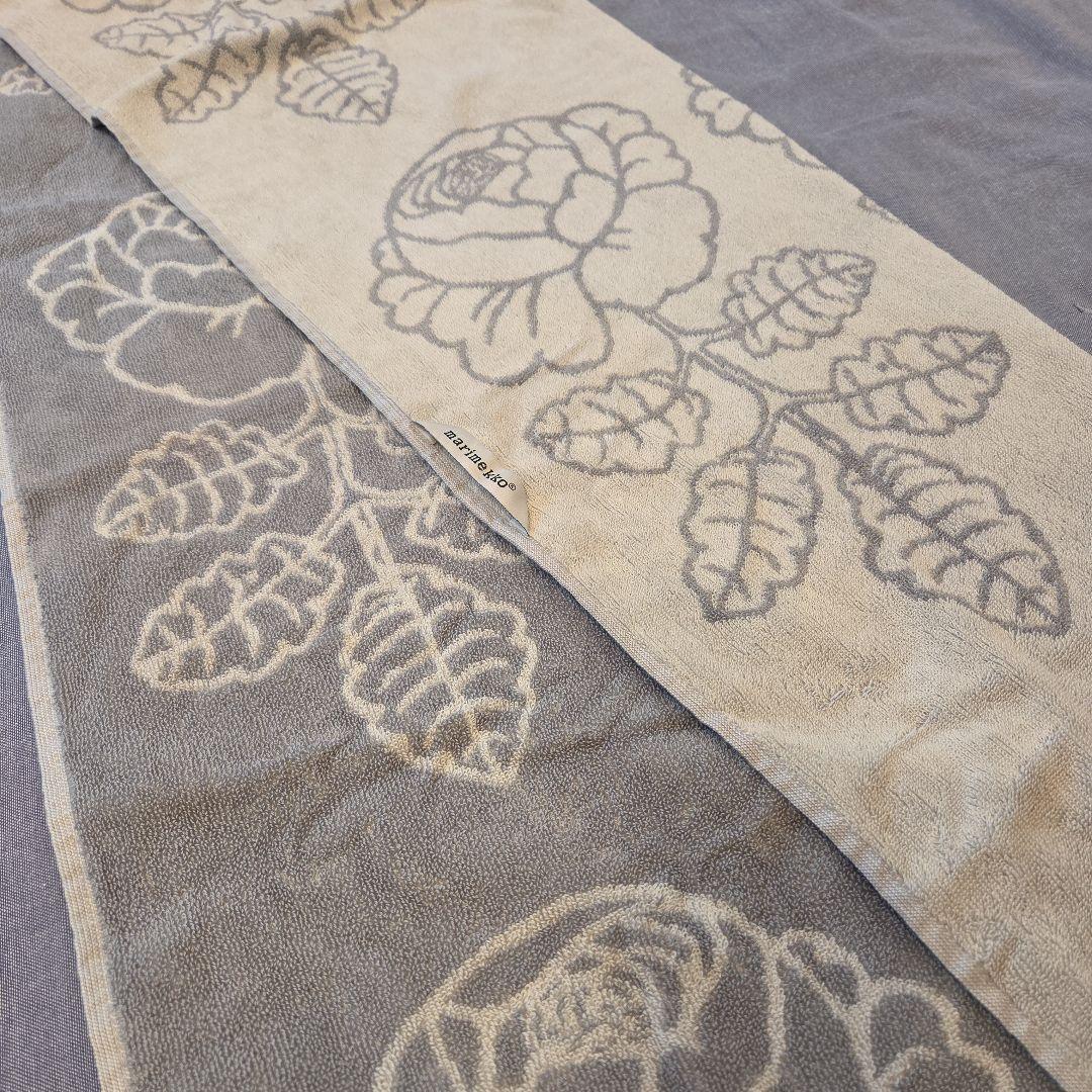 美品【マリメッコ】marimekko　ヴィヒキルース　バスタオル