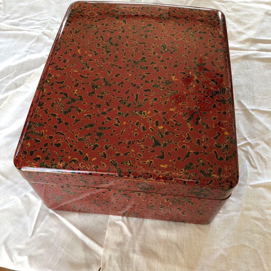 津軽塗りの文庫　木製