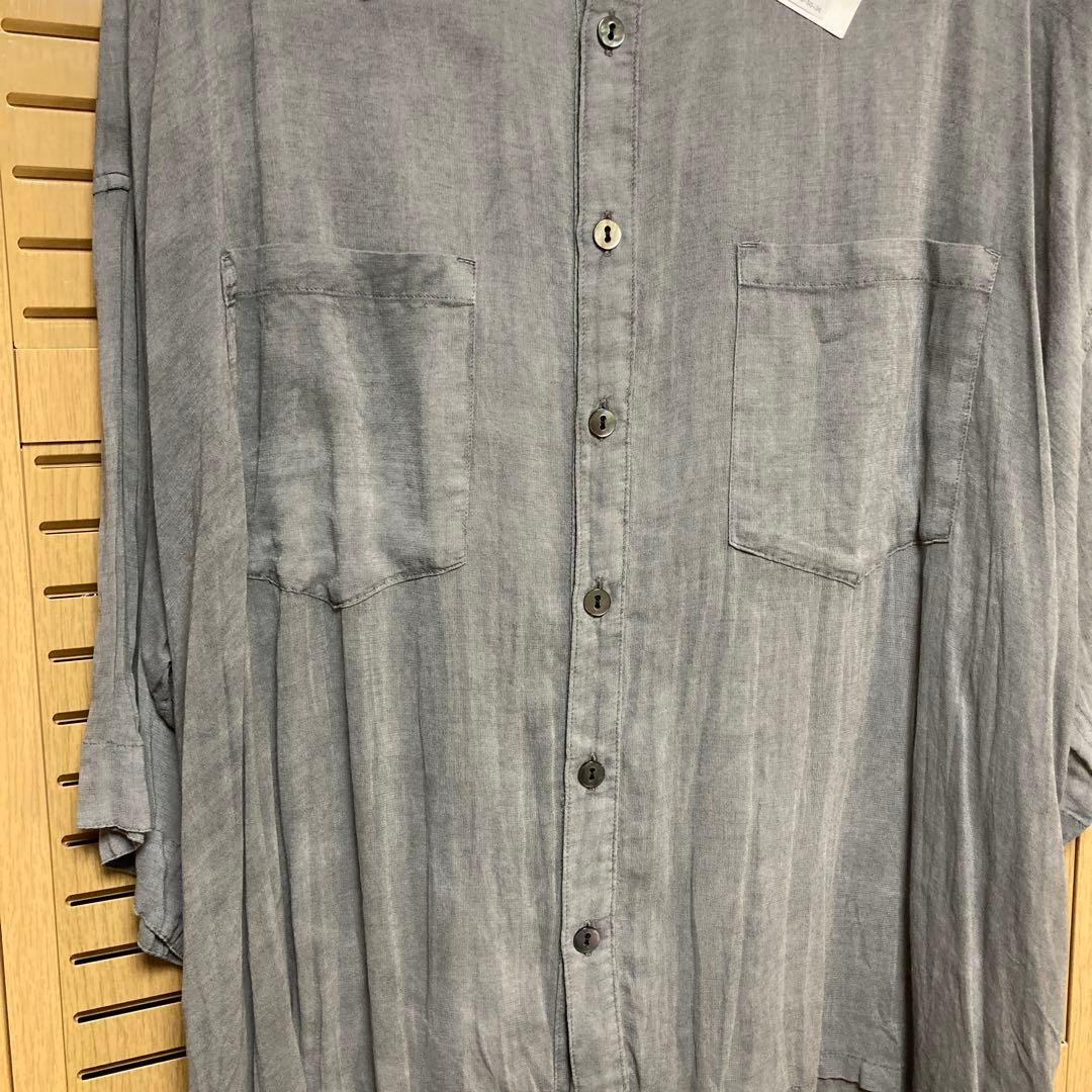 『ろもこ※プロフ必読』パドカレ　半袖ブラウス　グレー