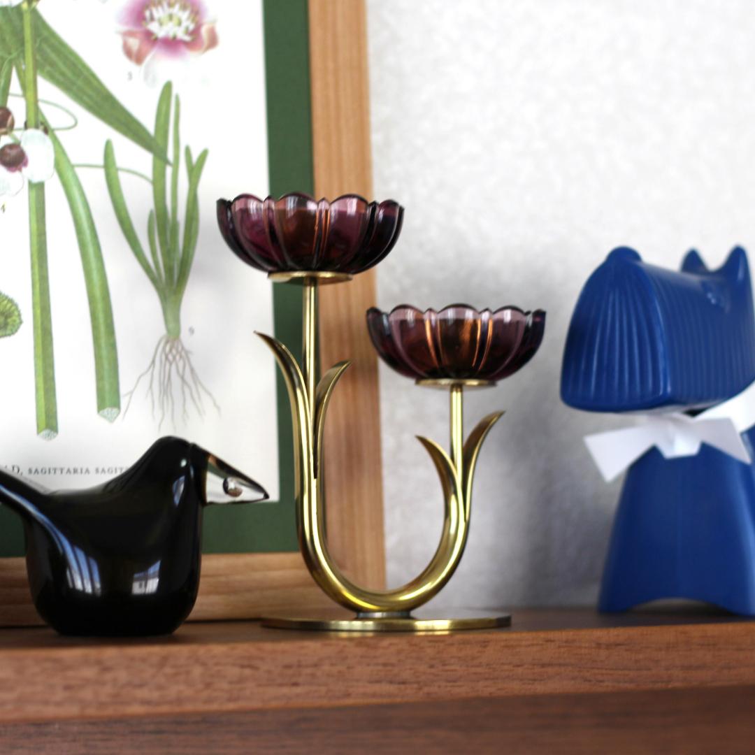 Gunnar Ander　グンナーアンデル　キャンドルホルダー　北欧ヴィンテージ