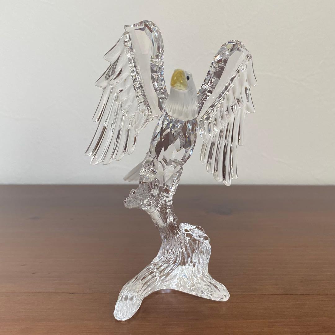 SWAROVSKI スワロフスキー クリスタル ハクトウワシ 置物