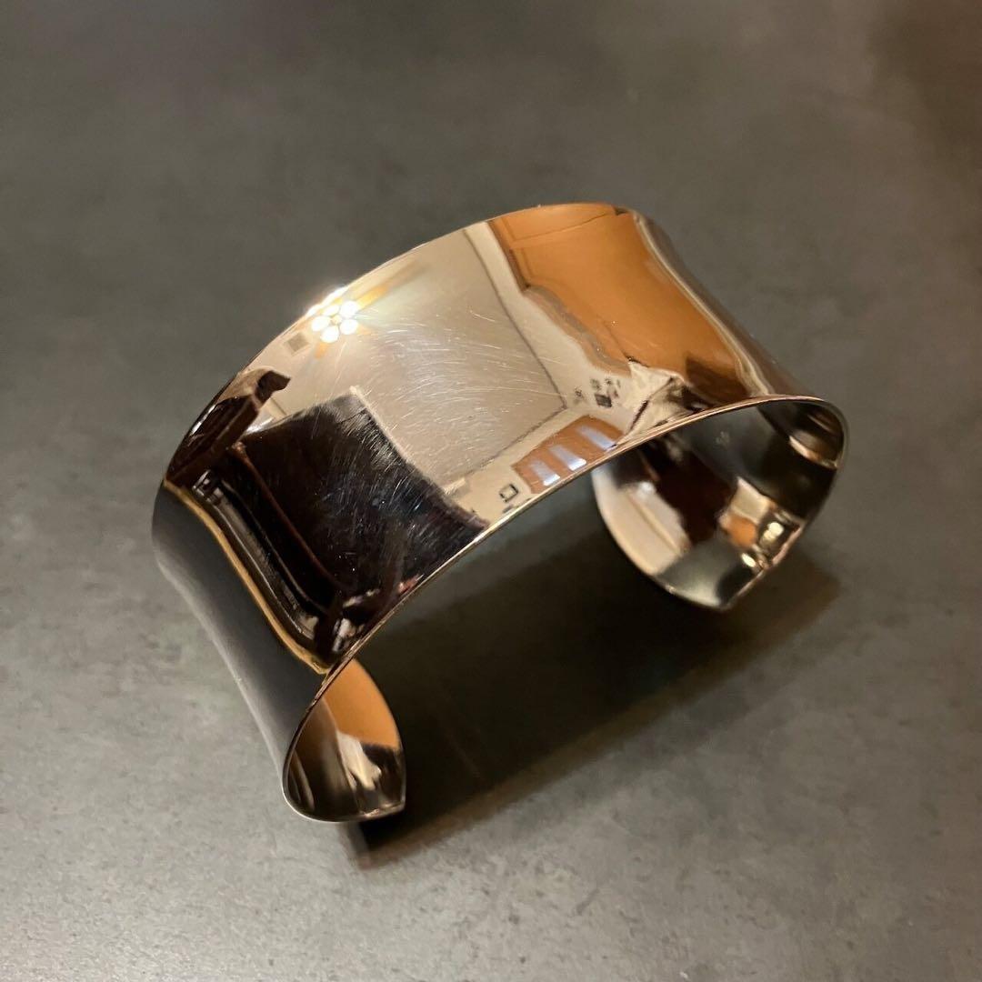 SILVER925 WIDE BANGLE/シルバー/ブレスレット/バングル